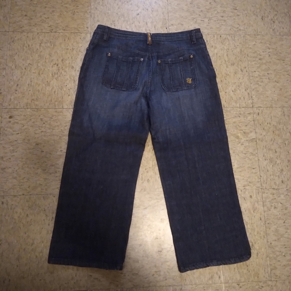St John Cropped Jeans, Size 12 - Picture 7 of 16